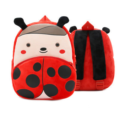 Plüsch Kindergartenrucksack – Niedliches Cartoon-Design für Kinder