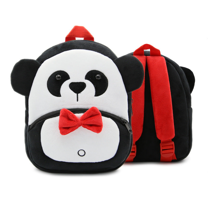 Plüsch Kindergartenrucksack – Niedliches Cartoon-Design für Kinder
