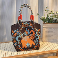 Strick-Handtasche in vielen Designs – geräumig & modern