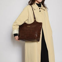 Damen Schultertasche – retro & minimalistisch