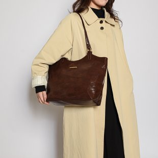 Damen Schultertasche – retro & minimalistisch
