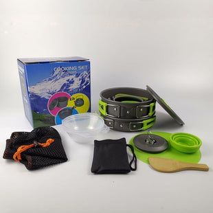 Outdoor Kochset Komplett – hochwertig, kompakt & langlebig