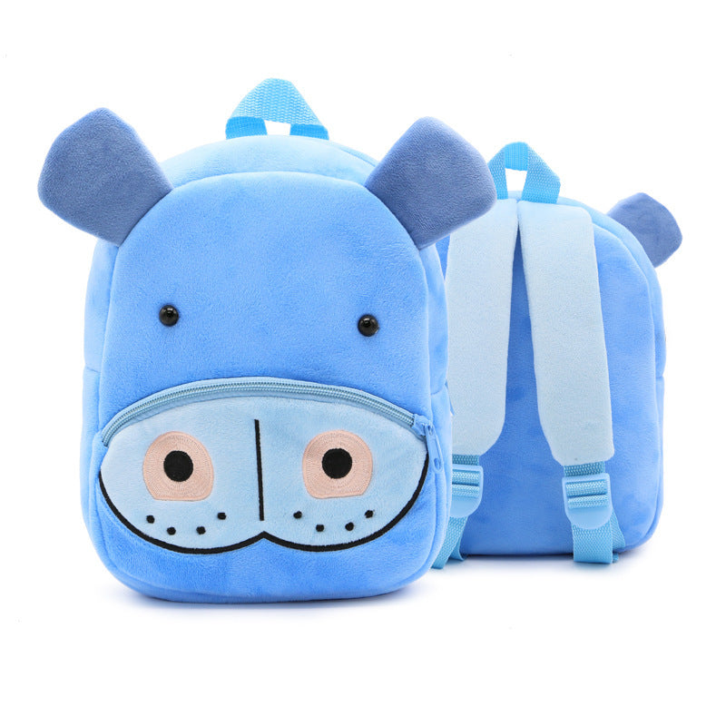 Plüsch Kindergartenrucksack – Niedliches Cartoon-Design für Kinder