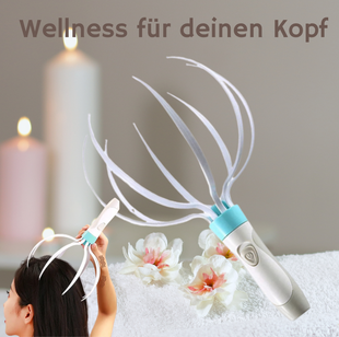 Elektrischer Kopf-Massager – Entspannung, Stressabbau & mehr Wohlbefinden