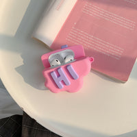 AirPods Schutzhülle – 3D Wolken-Design