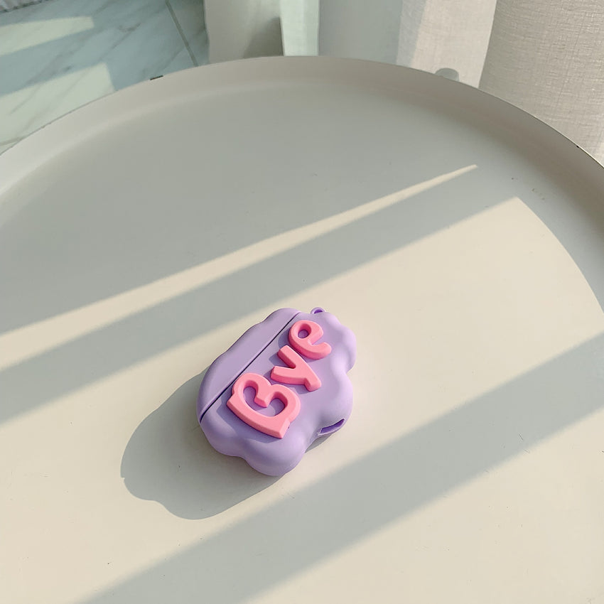 AirPods Schutzhülle – 3D Wolken-Design
