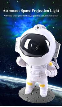 Astronaut Galaxy Star Projektor – Sternenhimmel Nachtlicht fürs Kinderzimmer