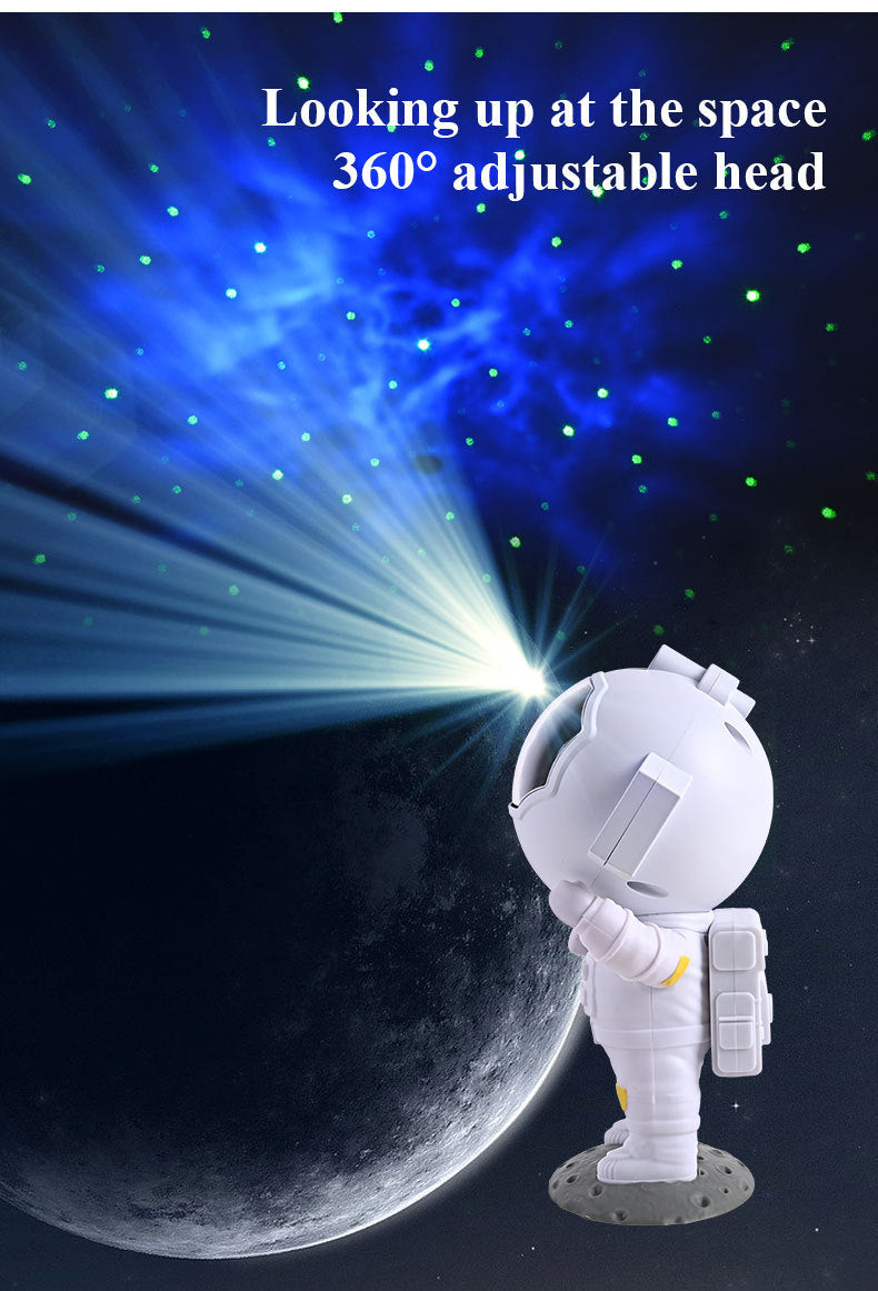 Astronaut Galaxy Star Projektor – Sternenhimmel Nachtlicht fürs Kinderzimmer