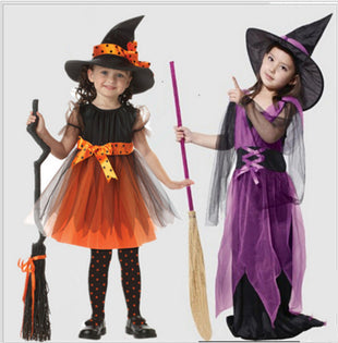 Halloween Kinder Hexenkostüm – zauberhaft & geheimnisvoll