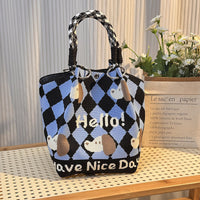 Strick-Handtasche in vielen Designs – geräumig & modern