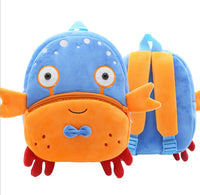 Plüsch Kindergartenrucksack – Niedliches Cartoon-Design für Kinder