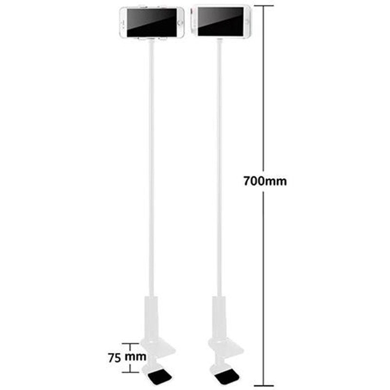 Flexible Universal-Halterung mit 70 cm langem Arm – für Smartphone & Tablet