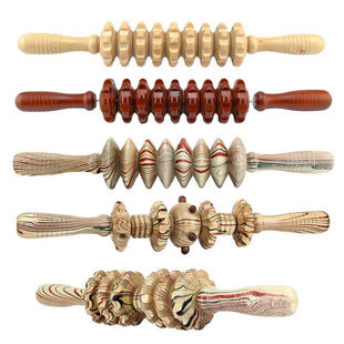 Holz-Massage-Roller – effektive Muskelentspannung für den ganzen Körper