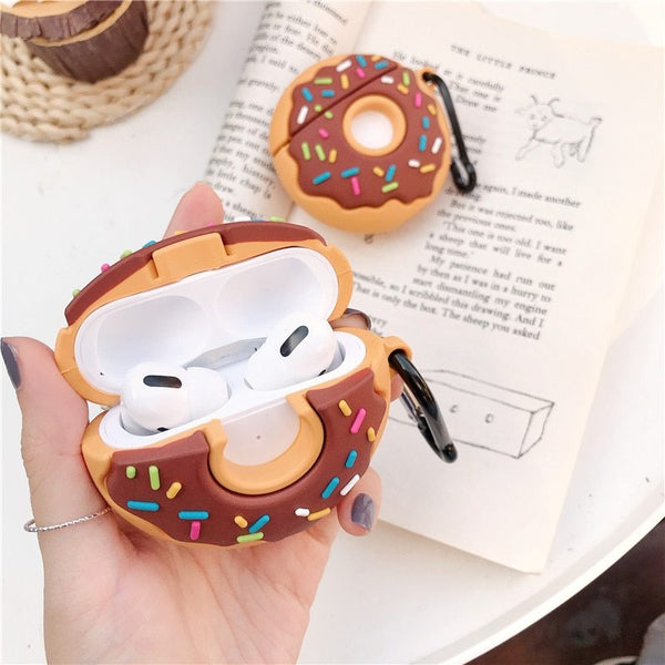 Donut AirPods Pro Hülle – Süßer Schutz im Cartoon-Design