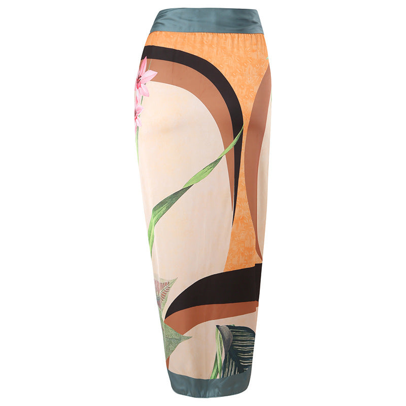 Elegantes Badeanzug-Set mit Rock – stilvoller Zweiteiler für Strand & Pool