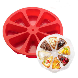 Silikon-Backform mit 8 Fächern – für Muffins, Mini-Kuchen & mehr