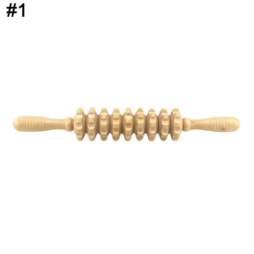 Holz-Massage-Roller – effektive Muskelentspannung für den ganzen Körper