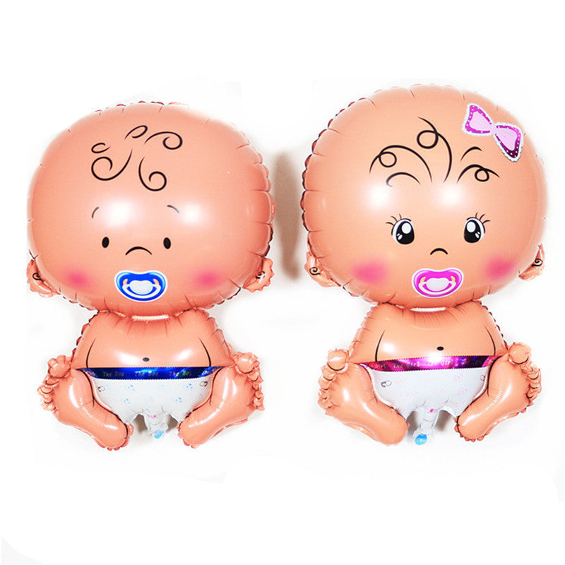 Babyparty Ballon-Set – festliche Dekoration für werdende Eltern