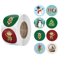 Weihnachts-Aufkleber 500 Stück – dekorativ & vielseitig