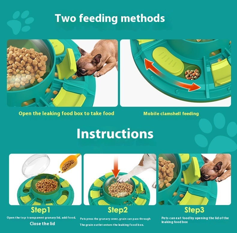Intelligenz-Puzzle & Slow-Feeder für Hunde – Spiel, Spaß & Training in einem