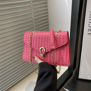 Schultertasche mit eleganter Prägung – modern & stilvoll