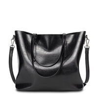 Retro Schultertasche in Pull-Up-Optik – elegant & vielseitig