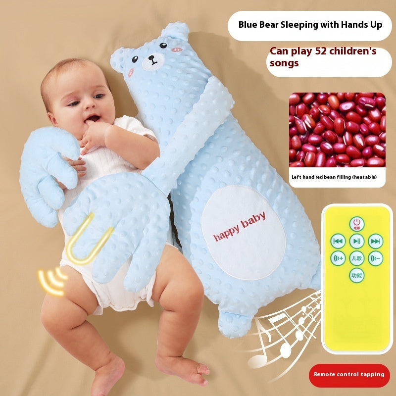 Baby Komfort-Kissen mit Musik, Wärme- und Klopffunktion – beruhigend & sicher