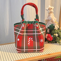 Strick-Handtasche in vielen Designs – geräumig & modern