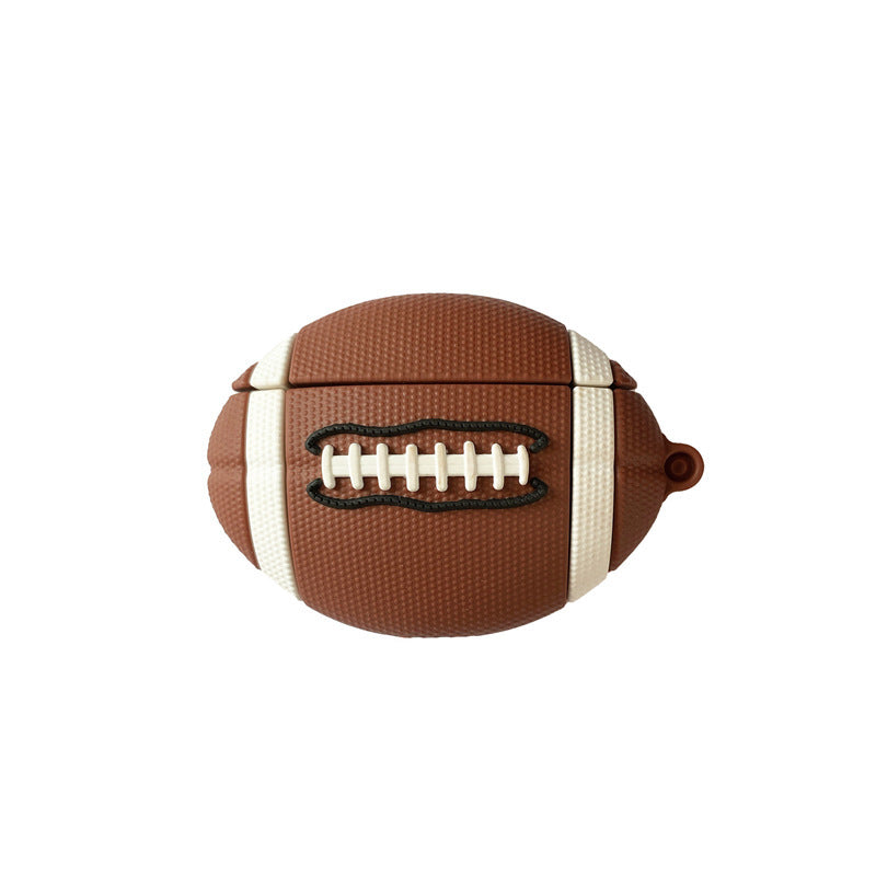AirPods Schutzhülle – Rugby Cartoon Design