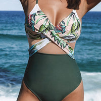 Eleganter Damen Badeanzug im Triangel-Stil – elastisch & strapazierfähig