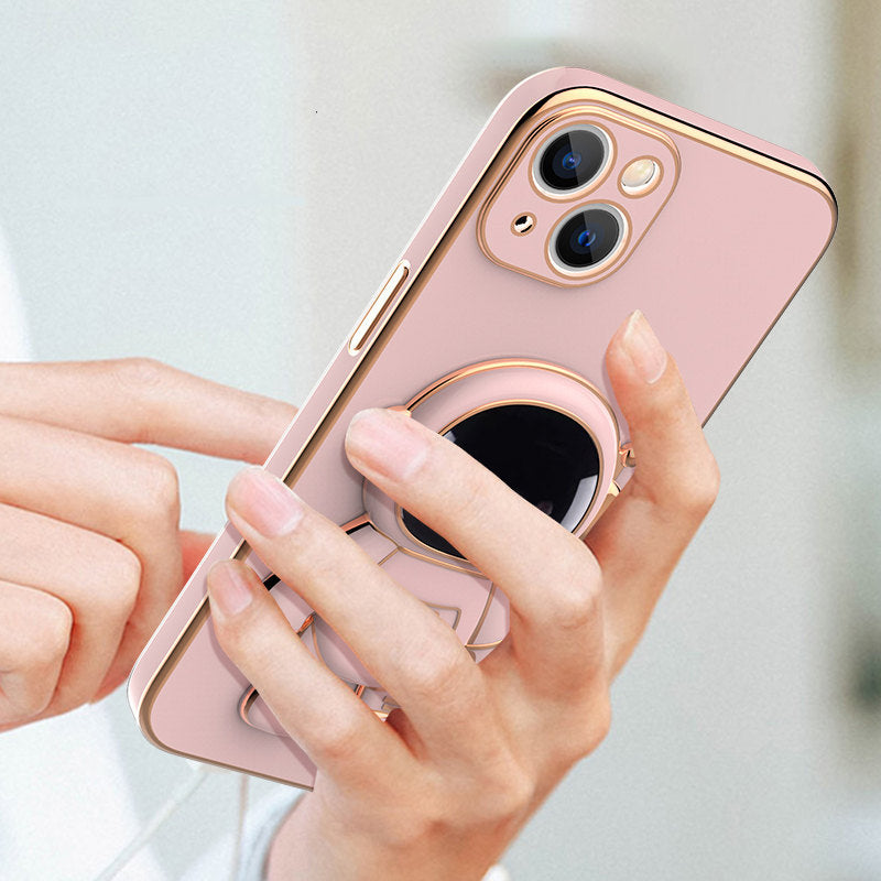 Astronaut iPhone Hülle mit 3D-Design & Ständer – robust & einzigartig