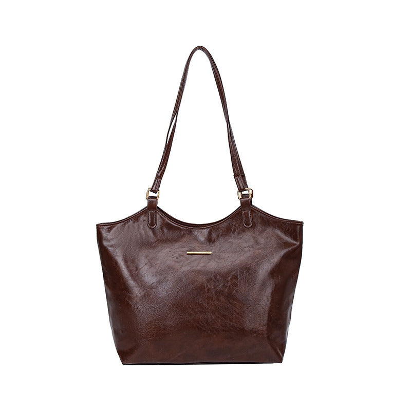 Damen Schultertasche – retro & minimalistisch