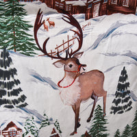 Weihnachts-Stuhlhussen mit Cartoon-Motiv – festlich & dekorativ
