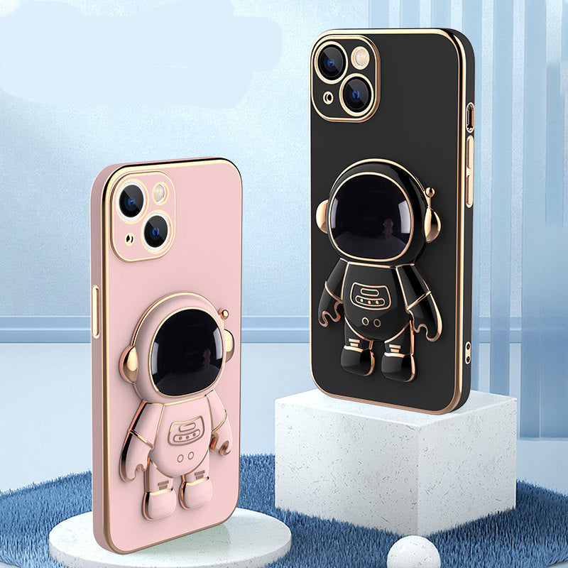 Astronaut iPhone Hülle mit 3D-Design & Ständer – robust & einzigartig