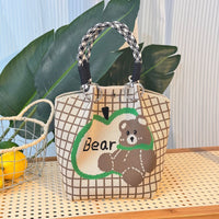 Strick-Handtasche in vielen Designs – geräumig & modern