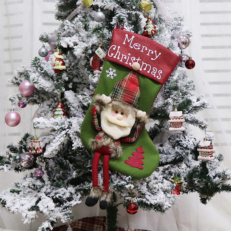 Großer Weihnachtsstrumpf – festlich, detailreich & traditionell