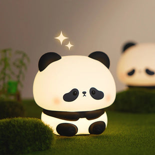 Panda Nachtlicht mit sieben Farbmodi – wiederaufladbar