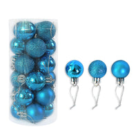 Weihnachtskugeln – 24er Set in 6 cm, matt & glänzend