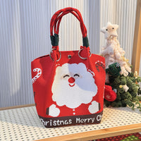 Strick-Handtasche in vielen Designs – geräumig & modern