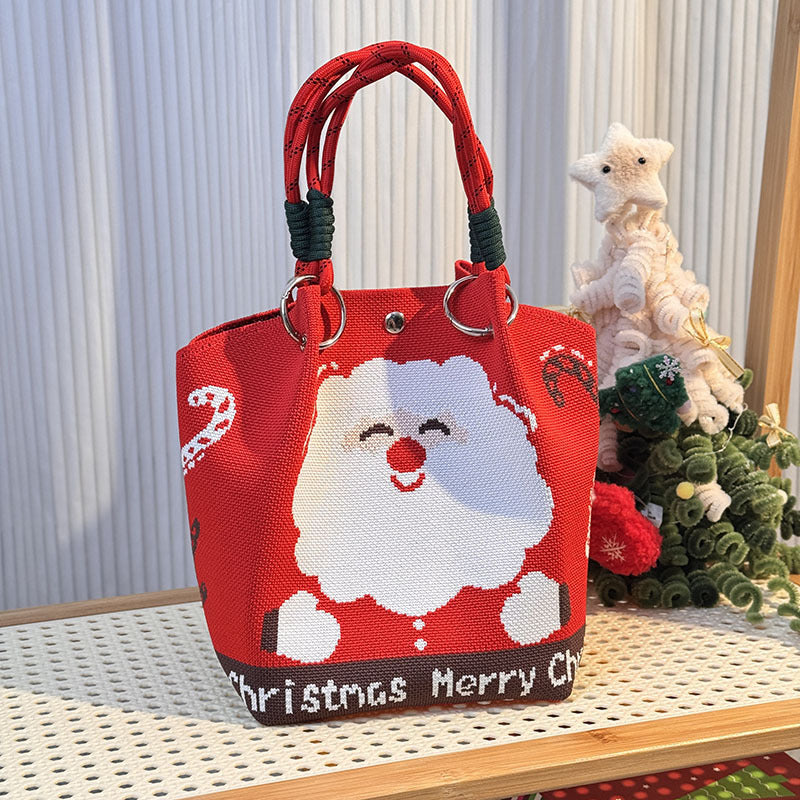Strick-Handtasche in vielen Designs – geräumig & modern