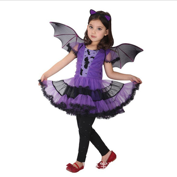 Halloween-Kleid für Kinder – stilvoll & magisch