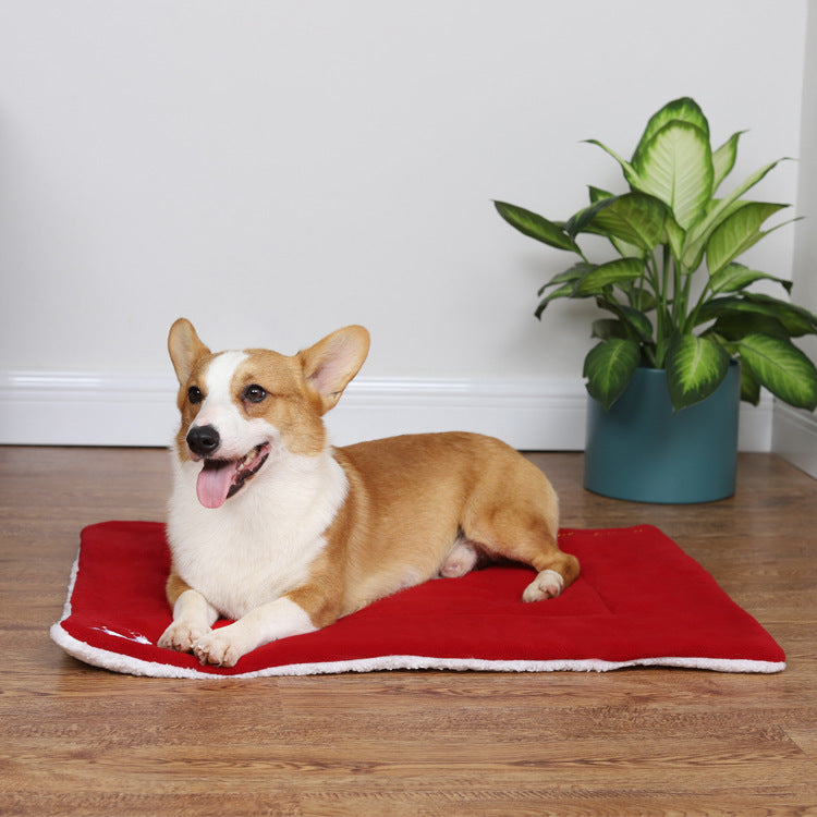 Großes Weihnachts-Kuschelkissen für Hunde & Katzen – superweich & gemütlich
