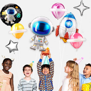 Astronauten-Geburtstagsdeko Set – 55-teilig
