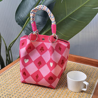 Strick-Handtasche in vielen Designs – geräumig & modern