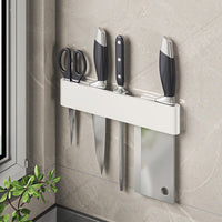 Premium Wand-Messerhalter aus Carbonstahl – stilvoll, sicher & platzsparend