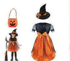 Halloween Kinder Hexenkostüm – zauberhaft & geheimnisvoll