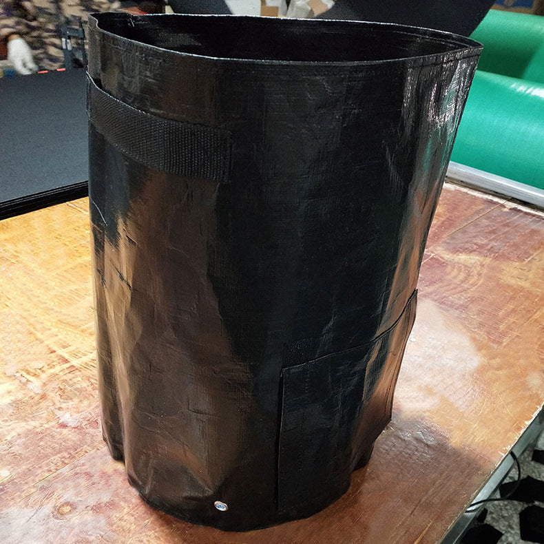 Pflanztasche aus PE mit Sichtfenster & Griffen – ideal für Kartoffeln & Gemüse
