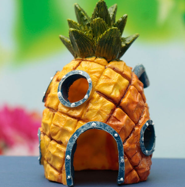 Aquarium-Deko „Ananas-Haus“ – originelle Unterwasserhöhle