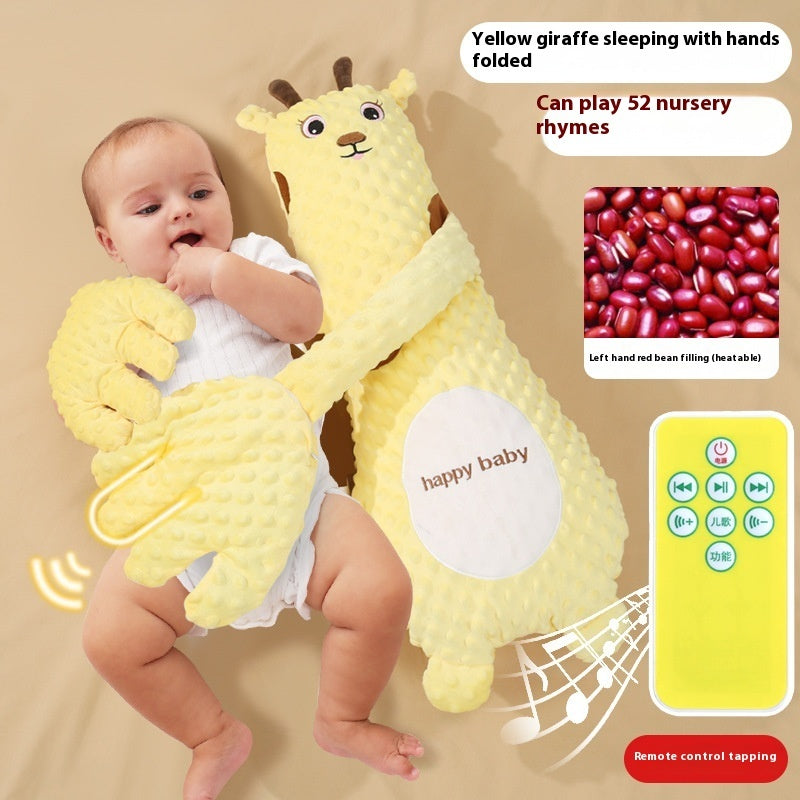 Baby Komfort-Kissen mit Musik, Wärme- und Klopffunktion – beruhigend & sicher