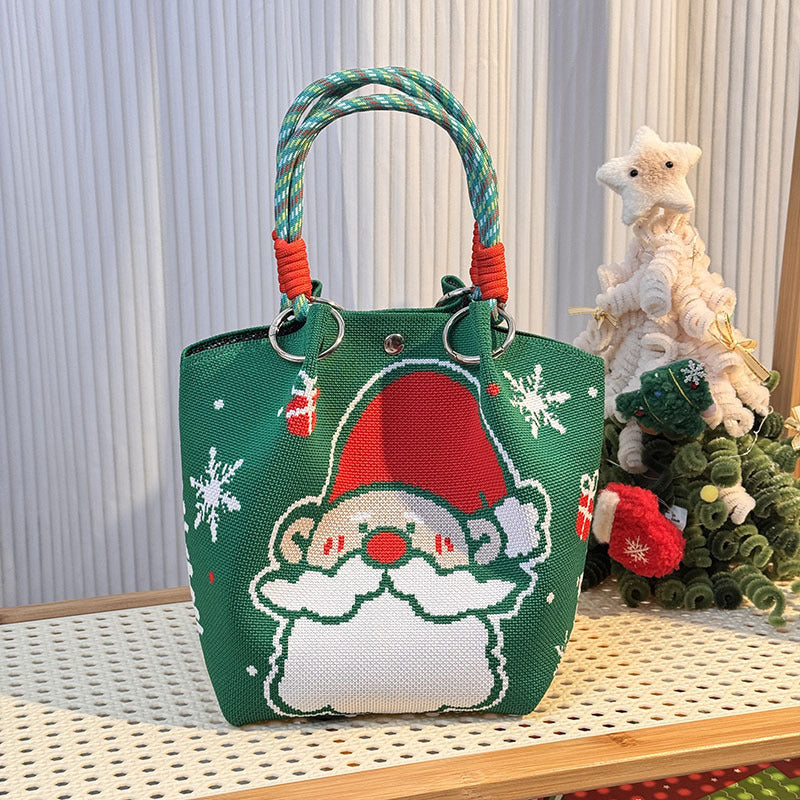 Strick-Handtasche in vielen Designs – geräumig & modern